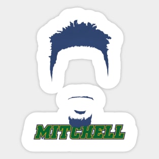 Donovan Mitchell Utah Silhouette Sticker